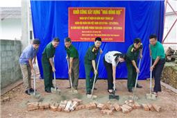 Lữ đoàn Thông tin 601 khởi công xây dựng “Nhà đồng đội” hỗ trợ quân nhân có hoàn cảnh khó khăn